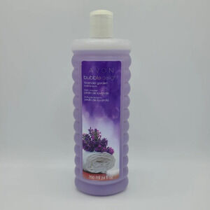 Avon Bubble Delight Lavender Garden Bubble Bath Purple 24 Fl oz. New Sealed